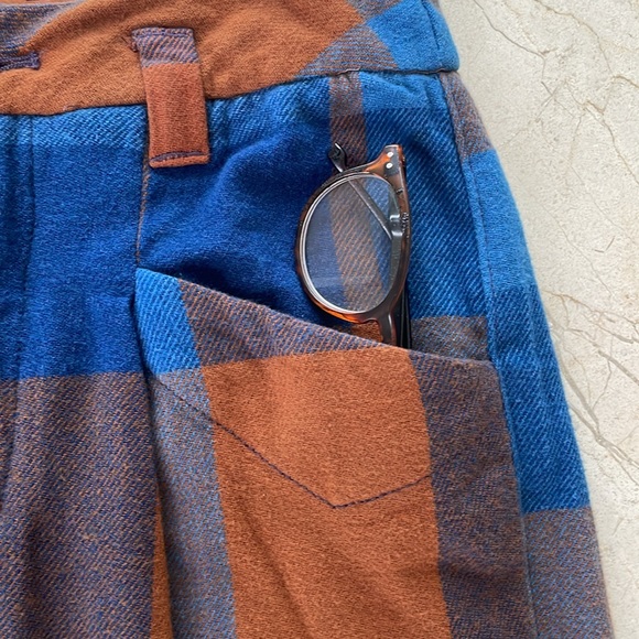 NEW FREE PEOPLE INDIGO SLOUCH TROUSERS - Picture 3 of 12